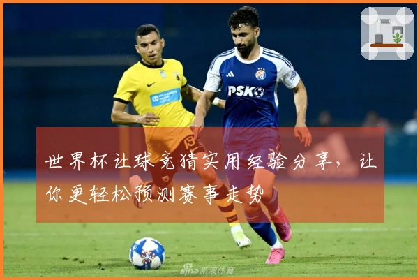 世界杯让球竞猜实用经验分享，让你更轻松预测赛事走势