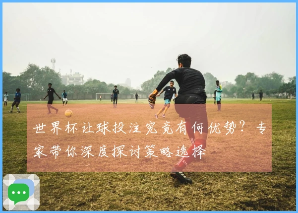 世界杯让球投注究竟有何优势？专家带你深度探讨策略选择